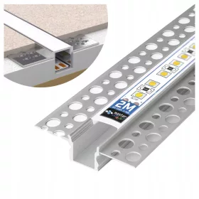 Profil LED szalagokhoz eloxált 2m GK Masterled