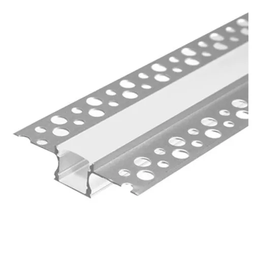 LED szalag profil, eloxált alumínium, tejfehér GK, 2m Masterled