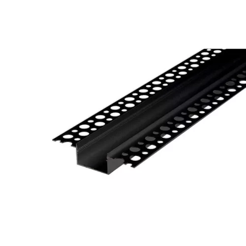 Profil LED szalagokhoz Fekete eloxált 1m GK Masterled