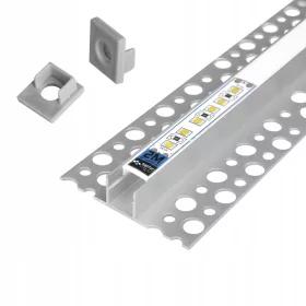 Profil LED szalagokhoz eloxált 2m GK Masterled