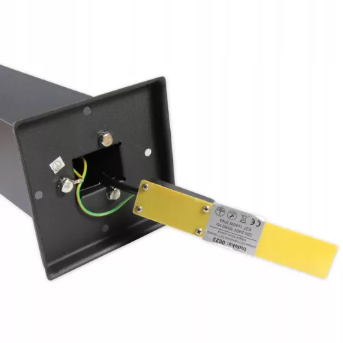LED Kerti Álló Lámpa Kültéri Oszlop E27 Fekete IP44 Havana 65cm Masterled