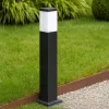 LED Kerti Álló Lámpa Kültéri Oszlop E27 Fekete IP44 Havana 65cm Masterled