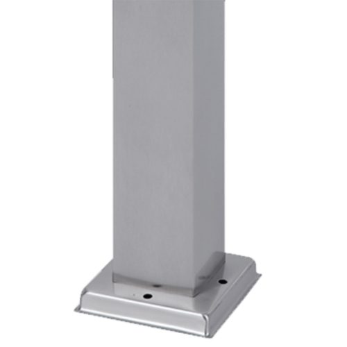 Kerti lámpa E27 SQUARE OST 90cm Ezüst