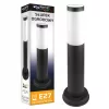 LED Kerti Álló Lámpa Kültéri Oszlop E27 Fekete IP44 Manila 45cm Masterled