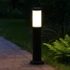 LED Kerti Álló Lámpa Kültéri Oszlop E27 Fekete IP44 Manila 45cm Masterled