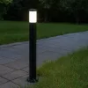 LED Kerti Álló Lámpa Kültéri Oszlop E27 Fekete IP44 Manila 80cm Masterled