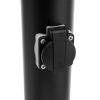 Kültéri kerti lámpa E27 BLACK POST 65cm 230V-os aljzattal