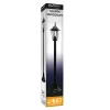 LED Kerti Lámpa Álló Kültéri Lámpás E27 Fekete IP44 Victoria 1m Masterled