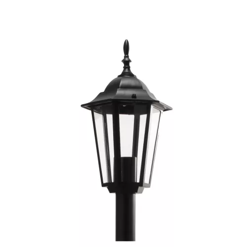 LED Kerti Lámpa Álló Kültéri Lámpás E27 Fekete IP44 Victoria 1m Masterled