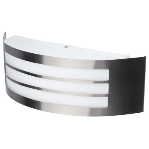 Kerti fali lámpa, emelvény, kültéri lámpa E27 INOX IP44 DORIS