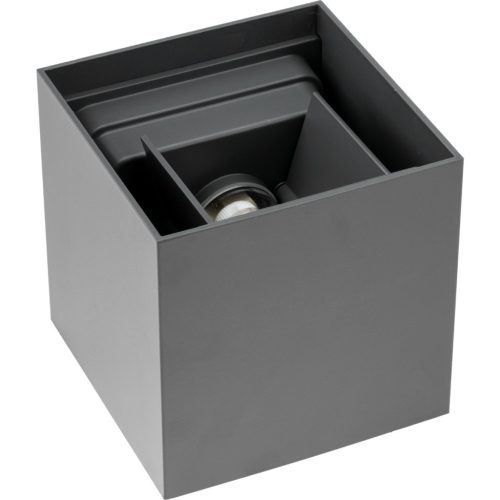 Kerti lámpa LED fali lámpa G9 kültéri lámpatest antracit felső/alsó állítható világítási szöggel, Kira