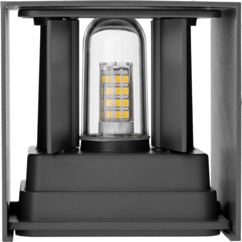 Kerti lámpa LED fali lámpa G9 kültéri lámpatest antracit felső/alsó állítható világítási szöggel, Kira