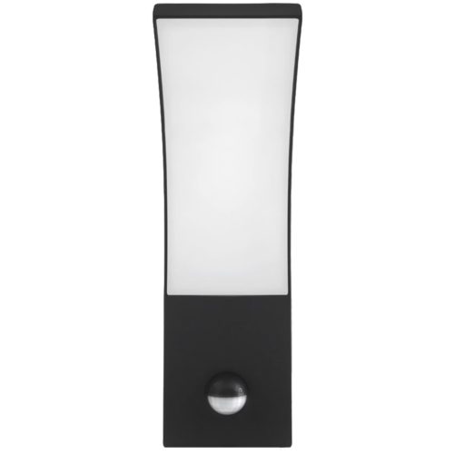 Kerti fali lámpa kültéri LED lámpa 9W 4000K IP54 mozgás- és szürkületérzékelővel