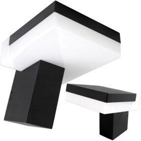   LED fali lámpa, kerti lámpa, HOMLOKZAT lámpatest, 7,5W Lango