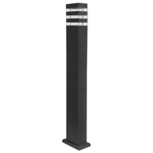 LED Kerti Álló Lámpa Kültéri Oszlopfény GU10 Szürke IP44 Malibu 80cm Masterled