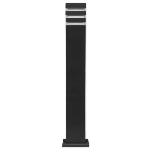 LED Kerti Álló Lámpa Kültéri Oszlopfény GU10 Szürke IP44 Malibu 80cm Masterled