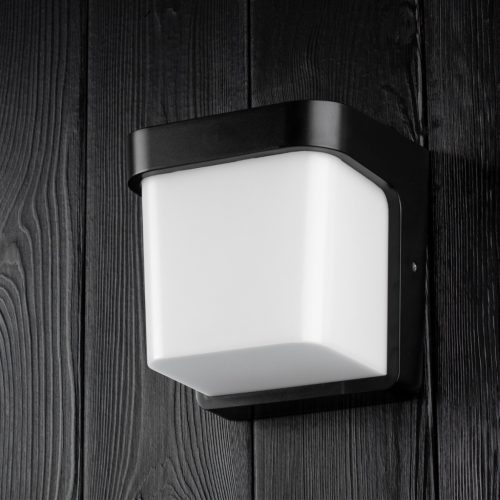 Kerti fali lámpa E27 Elevation BLACK Square CORGI