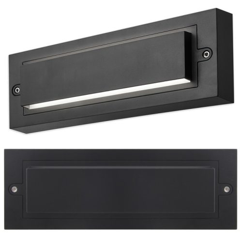 Kerti fali lámpa Elevation LED fali lámpa 6W BLACK TINA