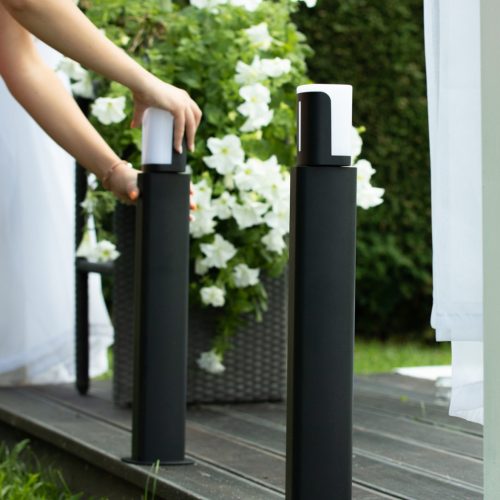 LED-es kerti lámpa álló POST 60cm földi lámpatest 7,5W Veroni