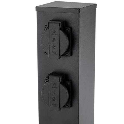 Kültéri álló kerti oszlop 230V 40cm ONTARIO 4x konnektor