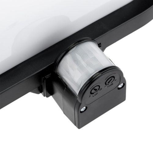 FRODA kerti fali lámpa E27 IP44 PIR érzékelővel, fekete