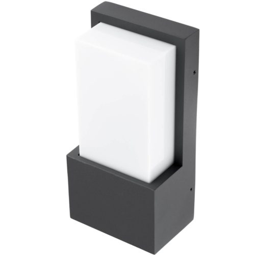 Kerti fali lámpa kültéri falikar MIRIA E27 IP44 270° fekete