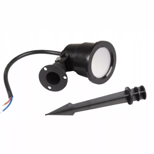 LED kültéri kerti lámpa spotlámpa SERGIO 7W 2700K süllyesztett fekete modern