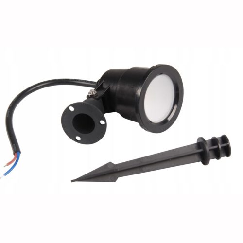 LED kerti lámpa kültéri spotlámpa SERGIO 7W 4500K süllyesztett fekete modern