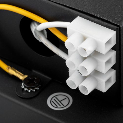 Süllyesztett halogén mozgatható szerelvény 2x GU10 ES111 négyszögletes fekete