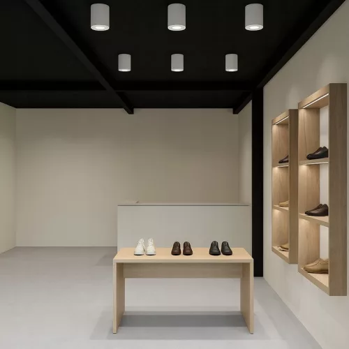 Felületre szerelhető halogéncsöves spotlámpa GU10 kerek, mozgatható fehér, Masterled