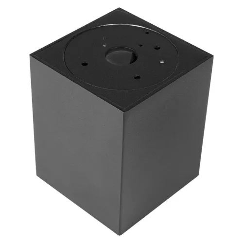 Felületre szerelhető halogéncsöves spotlámpa GU10, négyzet alakú, fekete, Masterled