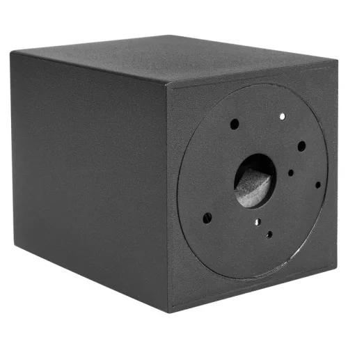 Felületre szerelhető halogéncsöves spotlámpa GU10, négyzet alakú, fekete, Masterled