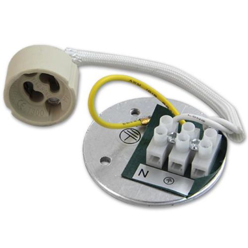 LED felületre szerelt HALOGEN fix fixture GU10 kerek mennyezeti fekete