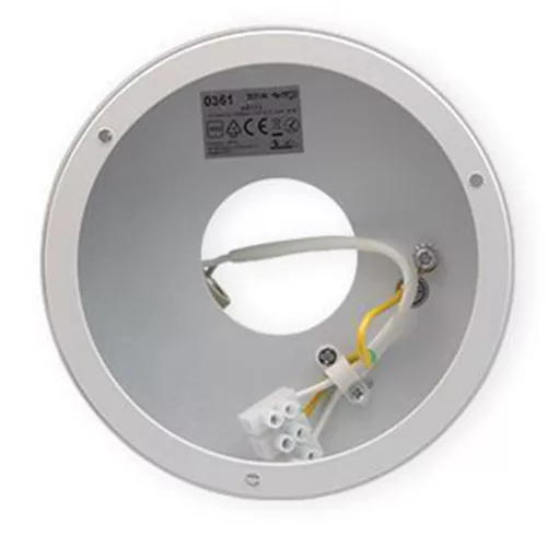 Felületre szerelhető halogéncsöves spotlámpa GU10 kerek fehér, mozgatható, Masterled