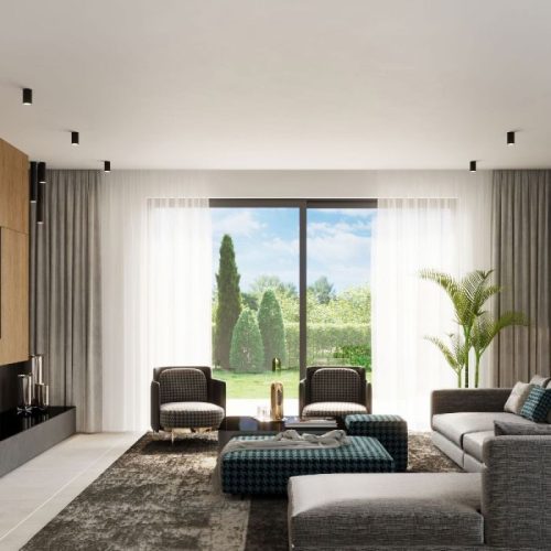 Felületre szerelhető GU10 csöves lámpatest kerek fekete 84mm IP54 Modern