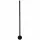 LED fali lámpa CATRINA fali lámpa FEKETE Fém 9W 60cm modern stílusban