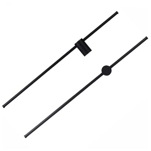 LED fali lámpa CATRINA fali lámpa FEKETE Fém 14W 90cm modern stílusban