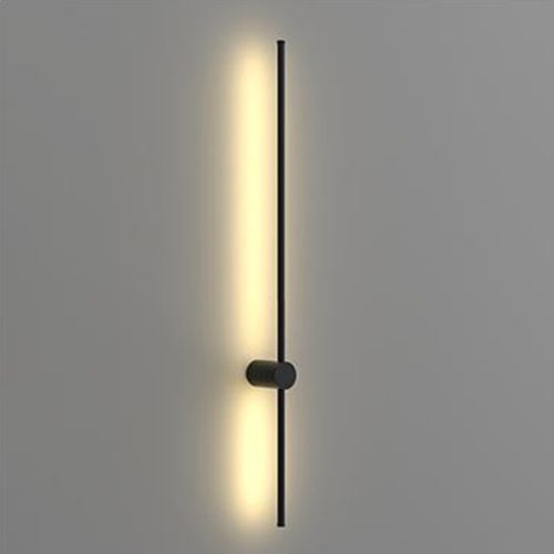 LED fali lámpa CATRINA fali lámpa FEKETE Fém 14W 90cm modern stílusban