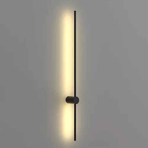 LED fali lámpa CATRINA fali lámpa FEKETE Fém 17W 120cm modern stílusban