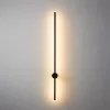 LED fali lámpa CATRINA fali lámpa FEKETE Fém 17W 120cm modern stílusban