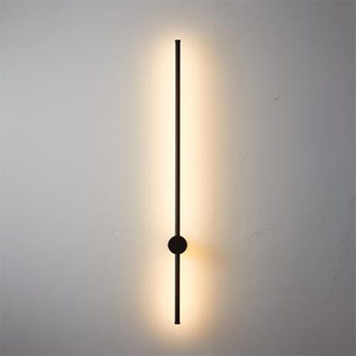 LED fali lámpa CATRINA fali lámpa FEKETE Fém 17W 120cm modern stílusban