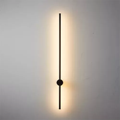 LED fali lámpa CATRINA fali lámpa FEKETE Fém 17W 120cm modern stílusban