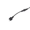 LED girland fényfüzér 20x E27 fekete 20m IP44 Masterled