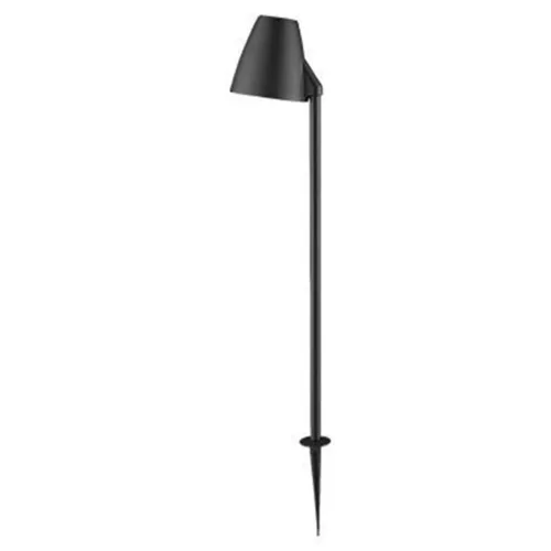 Kerti Lámpa Talajba épített Spotlámpa GU10 Fekete 120° IP54 80cm Marinio Masterled