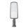 LED utcai lámpa, ipari, közúti lámpatest, 100W, 13000lm, 4500K, semleges, 140°, szürke, IP65, Masterled