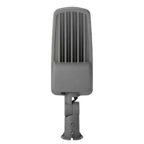 LED utcai lámpa, ipari, közúti lámpatest, 100W, 13000lm, 4500K, semleges, 140°, szürke, IP65, Masterled