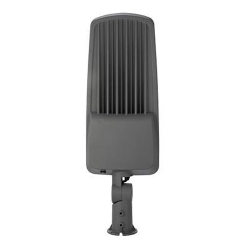 LED utcai lámpa, ipari, közúti lámpatest, 150W, 19500lm, 4500K, semleges, 140°, szürke, IP65, Masterled