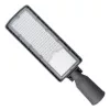 LED utcai lámpa, ipari, közúti lámpatest, 100W, 10000lm, 5000K, hideg, 140°, szürke, IP65, Masterled