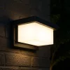 Lámpa Kerti Lámpatest Kültéri Fali Lámpa E27 Fekete IP54 Lagos Masterled