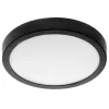 Felületre szerelhető mennyezeti lámpa LED panel 18W 4000K Fekete kerek Proma LVT